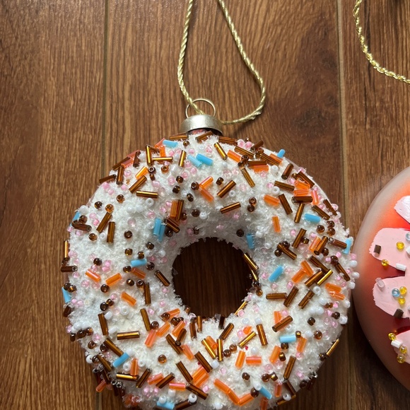 Indigo donut ornaments (set of 3) - Picture 2 of 5